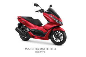 All New PCX 160 CBS Majestic Red